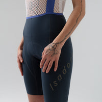 Isadore Alternative Womens Bib Shorts Trägerhose Sea Storm