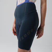 Isadore Alternative Womens Bib Shorts Trägerhose Sea Storm