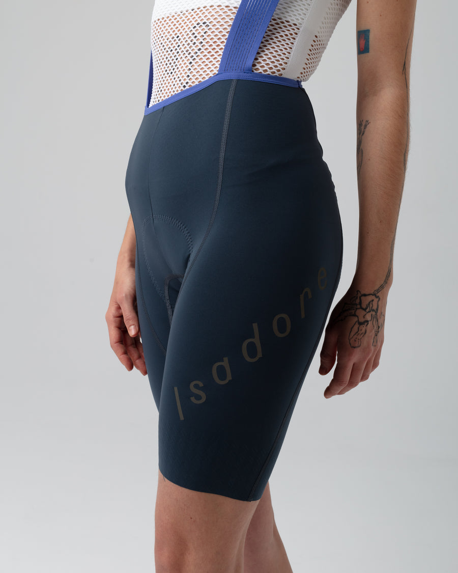 Isadore Alternative Womens Bib Shorts Trägerhose Sea Storm