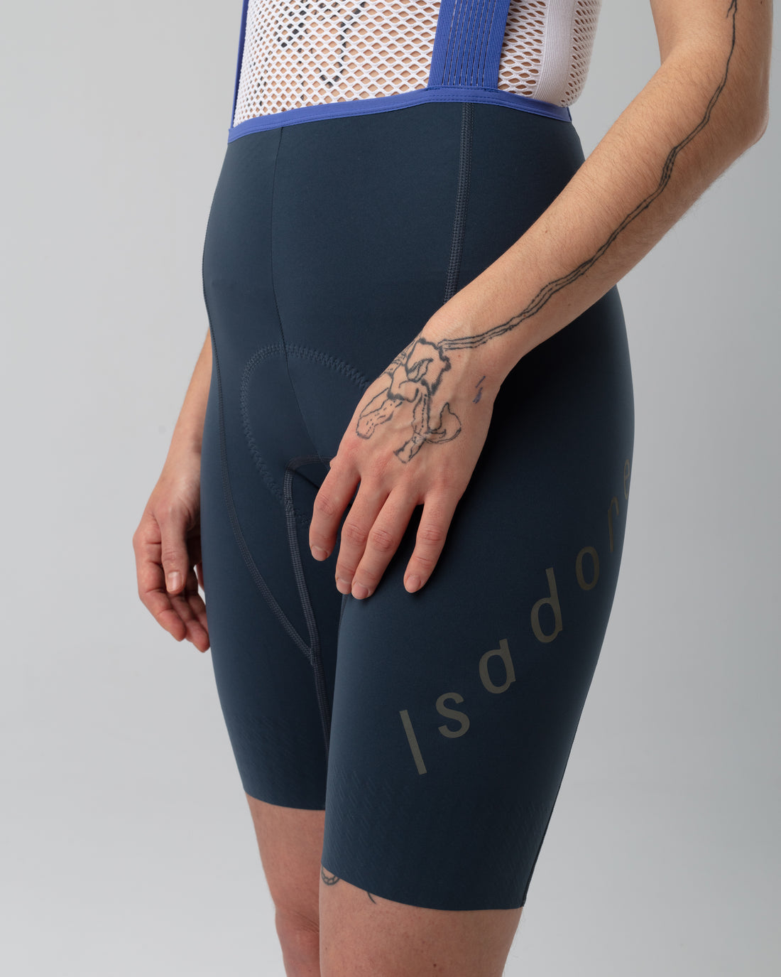 Isadore Alternative Womens Bib Shorts Trägerhose Sea Storm