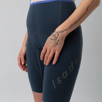 Isadore Alternative Womens Bib Shorts Trägerhose Sea Storm