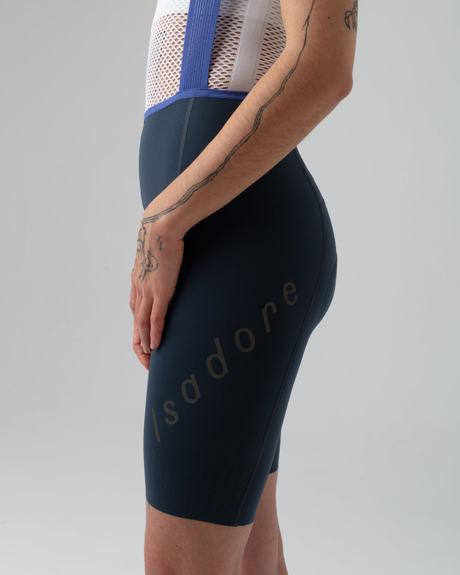 Isadore Alternative Womens Bib Shorts Trägerhose Sea Storm