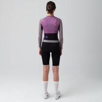 Isadore Alternative Ultralight Women's Long Sleeve Jersey Radtrikot langarm Amethyst