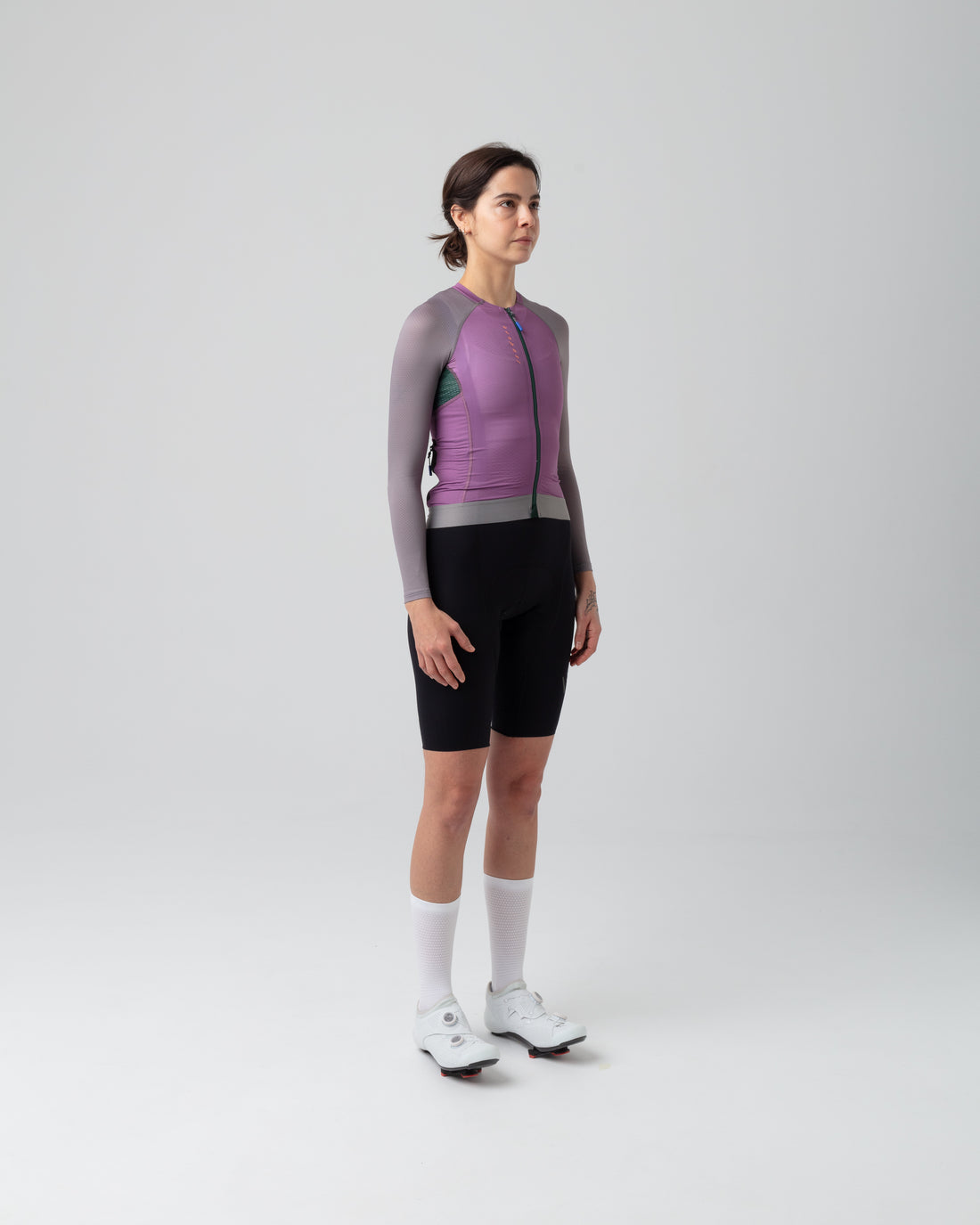 Isadore Alternative Ultralight Women's Long Sleeve Jersey Radtrikot langarm Amethyst