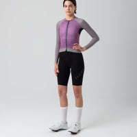 Isadore Alternative Ultralight Women's Long Sleeve Jersey Radtrikot langarm Amethyst