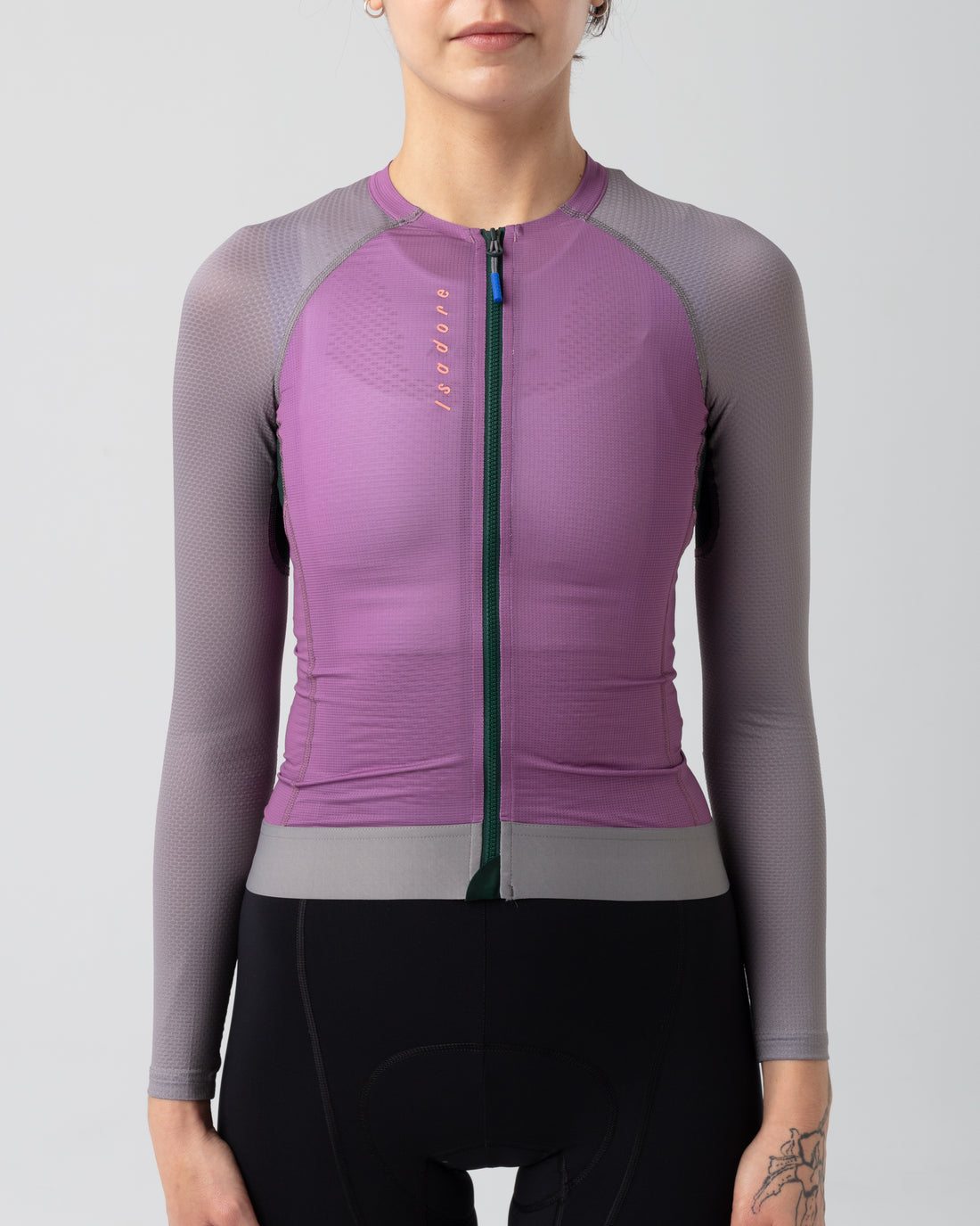 Isadore Alternative Ultralight Women's Long Sleeve Jersey Radtrikot langarm Amethyst