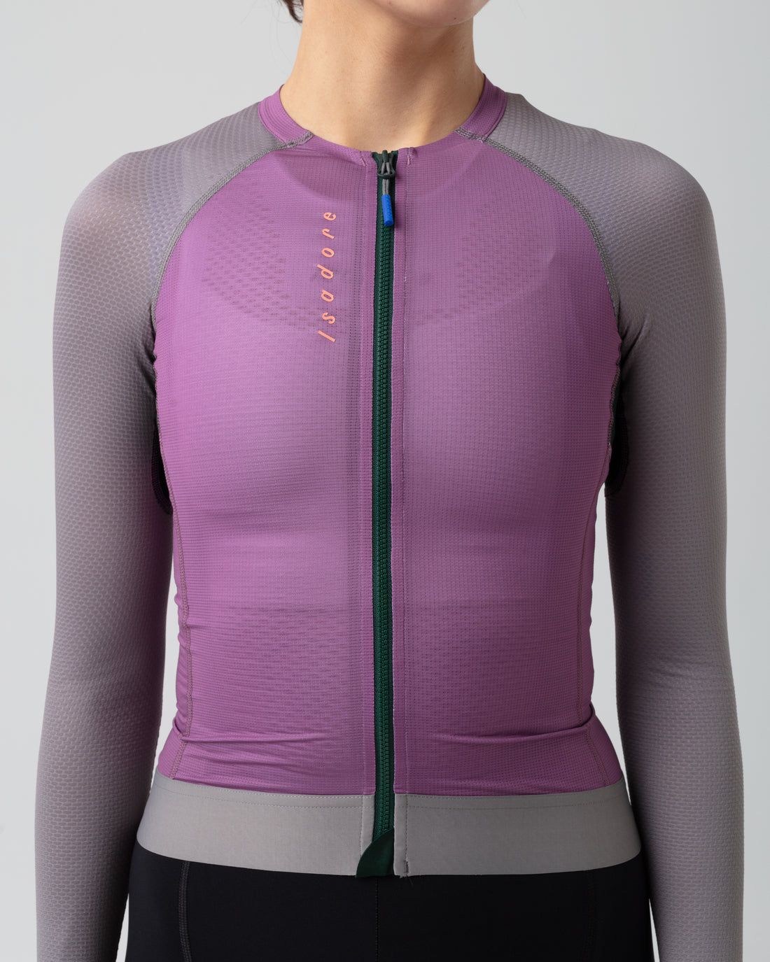 Isadore Alternative Ultralight Women's Long Sleeve Jersey Radtrikot langarm Amethyst