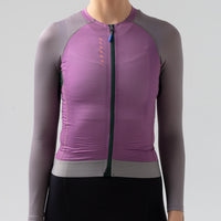 Isadore Alternative Ultralight Women's Long Sleeve Jersey Radtrikot langarm Amethyst