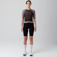 Isadore Alternative Women's Jersey Radtrikot Seal Brown