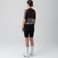 Isadore Alternative Women's Jersey Radtrikot Seal Brown