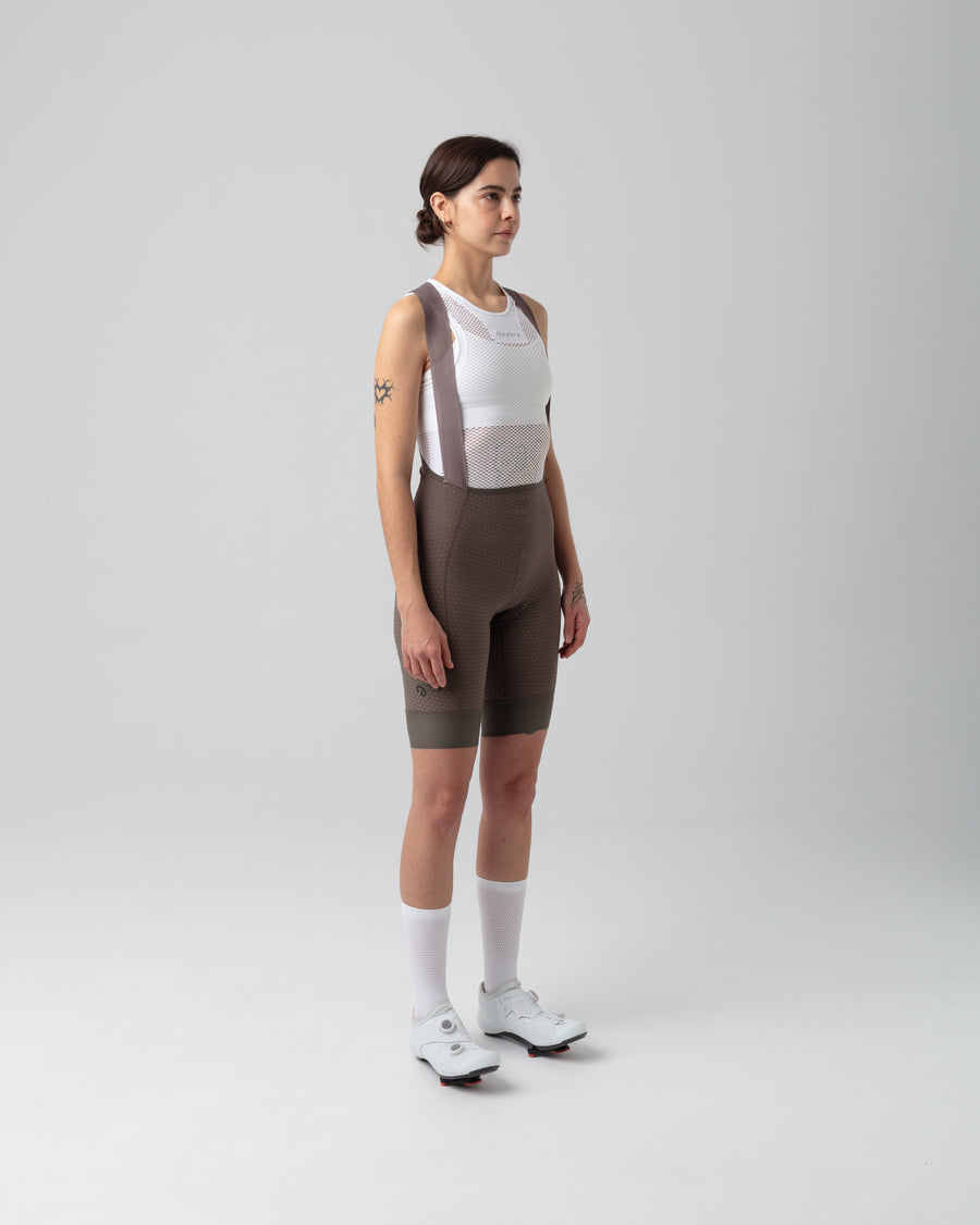 Isadore Echelon Aero Women's Bib Shorts Trägerhose Major Brown