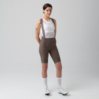 Isadore Echelon Aero Women's Bib Shorts Trägerhose Major Brown