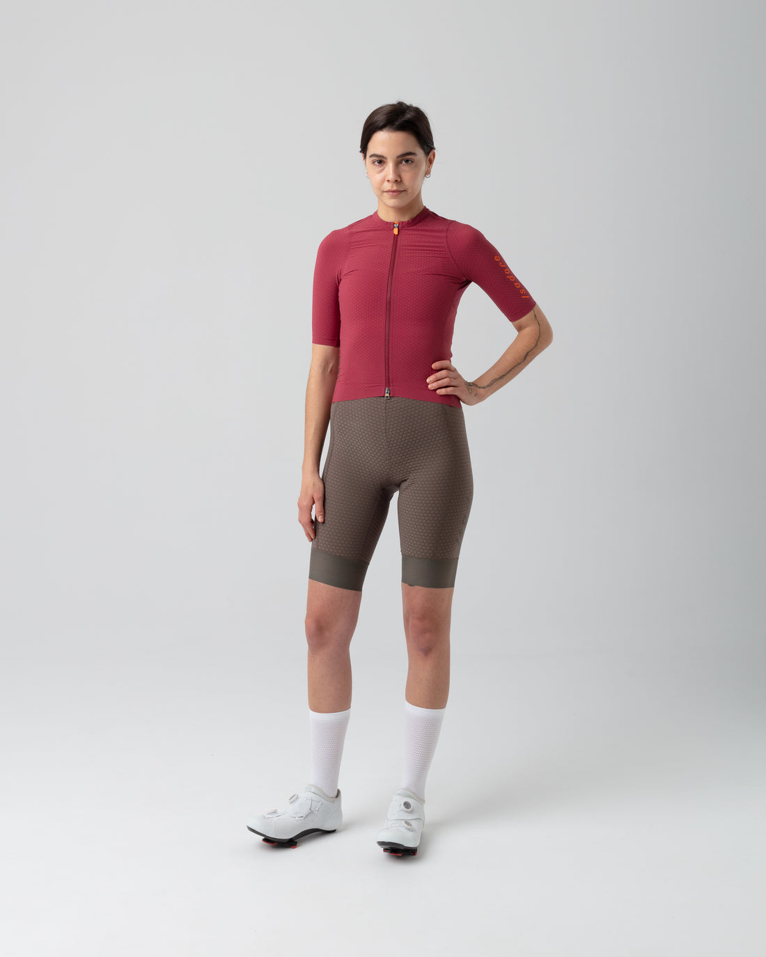 Isadore Echelon Aero Women's Jersey Radtrikot Earth Red