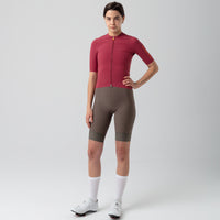 Isadore Echelon Aero Women's Jersey Radtrikot Earth Red