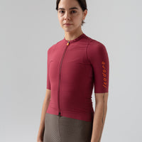 Isadore Echelon Aero Women's Jersey Radtrikot Earth Red