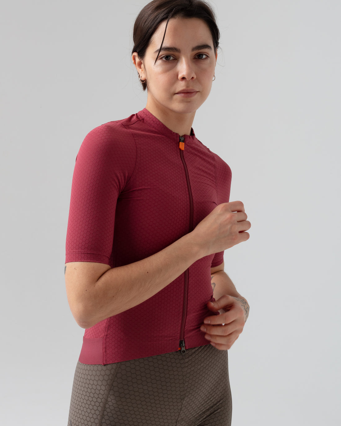 Isadore Echelon Aero Women's Jersey Radtrikot Earth Red