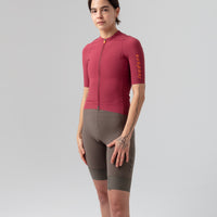 Isadore Echelon Aero Women's Jersey Radtrikot Earth Red