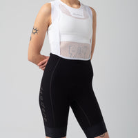 Isadore Echelon Aero Women's Bib Shorts Trägerhose Black & White