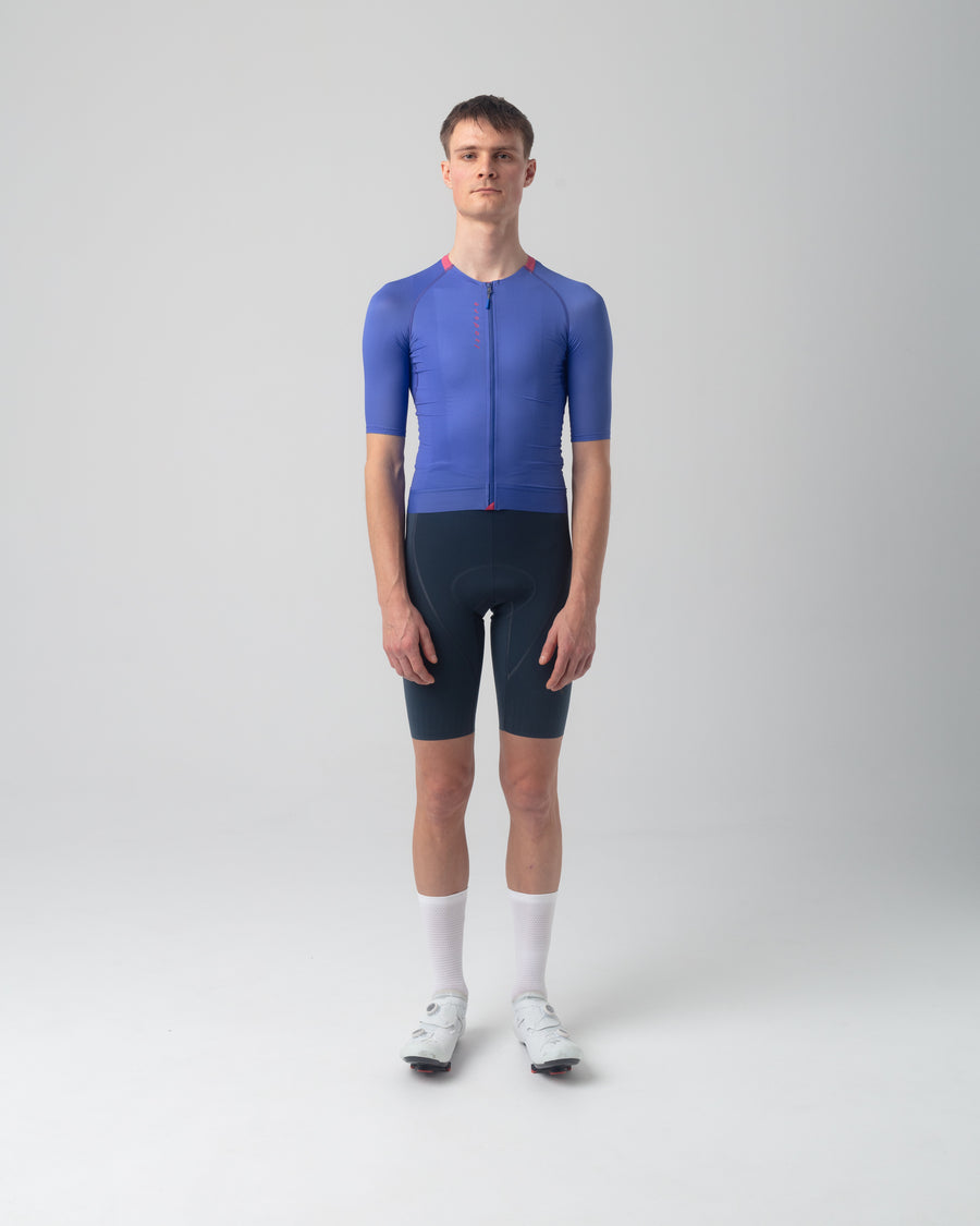 Isadore Alternative Jersey Radtrikot Baja Blue