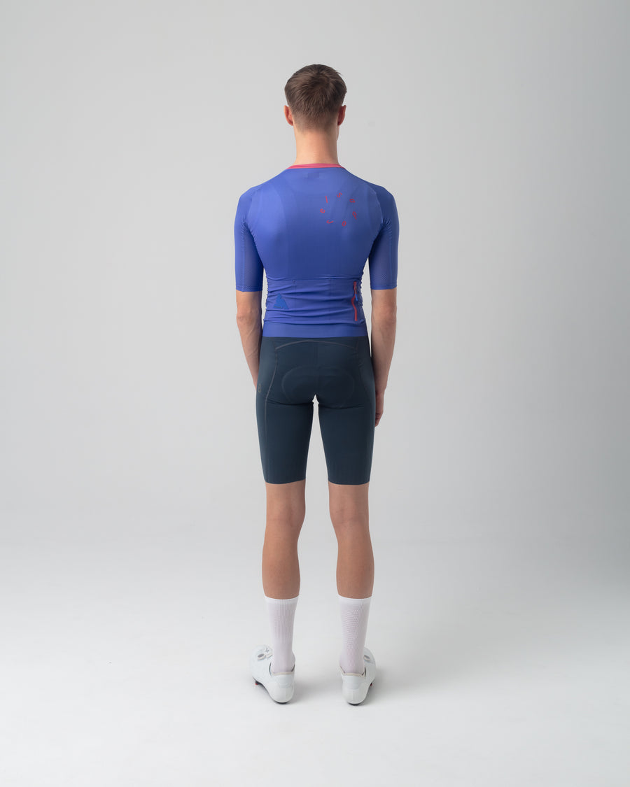 Isadore Alternative Jersey Radtrikot Baja Blue