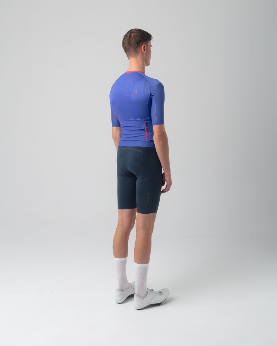 Isadore Alternative Jersey Radtrikot Baja Blue