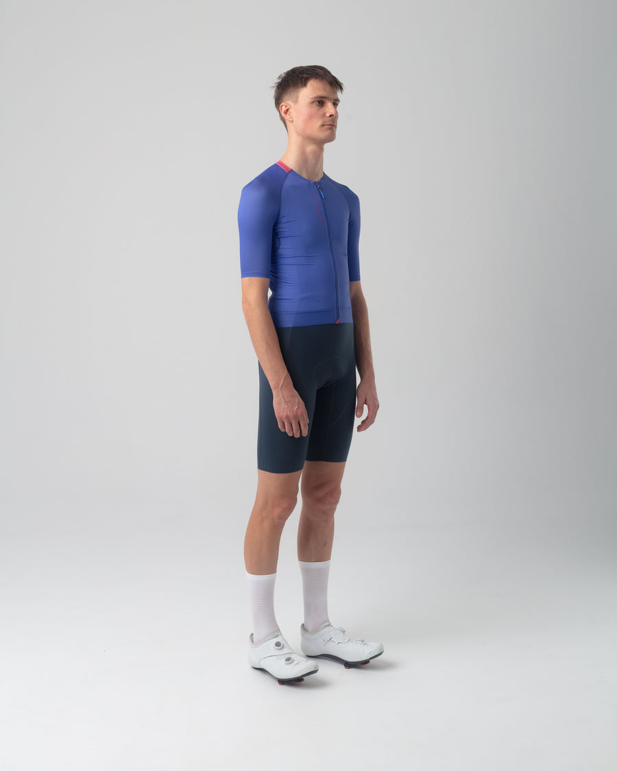 Isadore Alternative Jersey Radtrikot Baja Blue