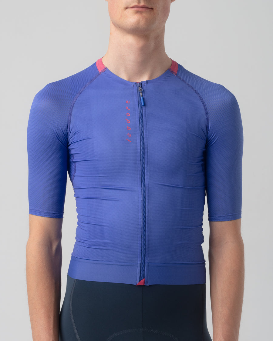 Isadore Alternative Jersey Radtrikot Baja Blue