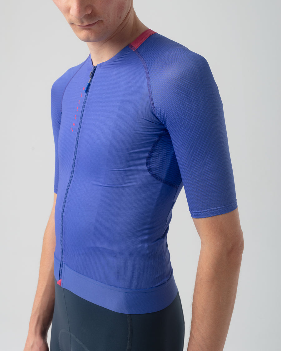 Isadore Alternative Jersey Radtrikot Baja Blue