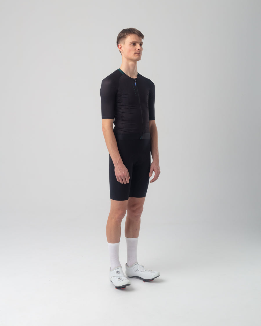 Isadore Alternative Jersey Radtrikot Black