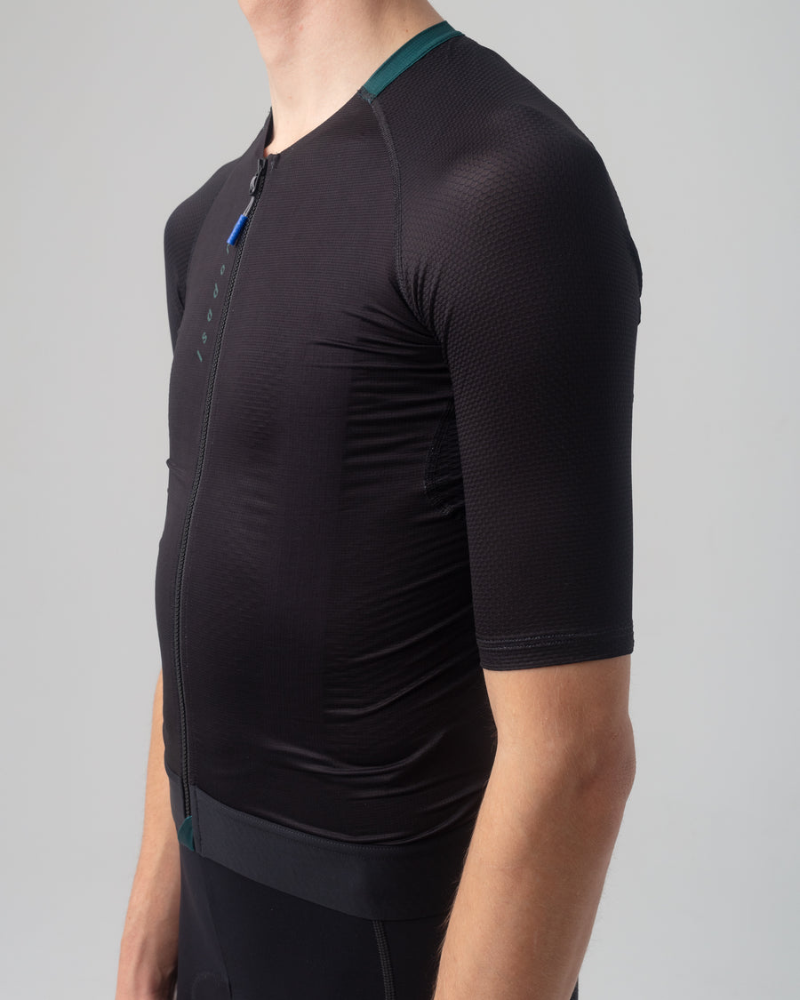 Isadore Alternative Jersey Radtrikot Black