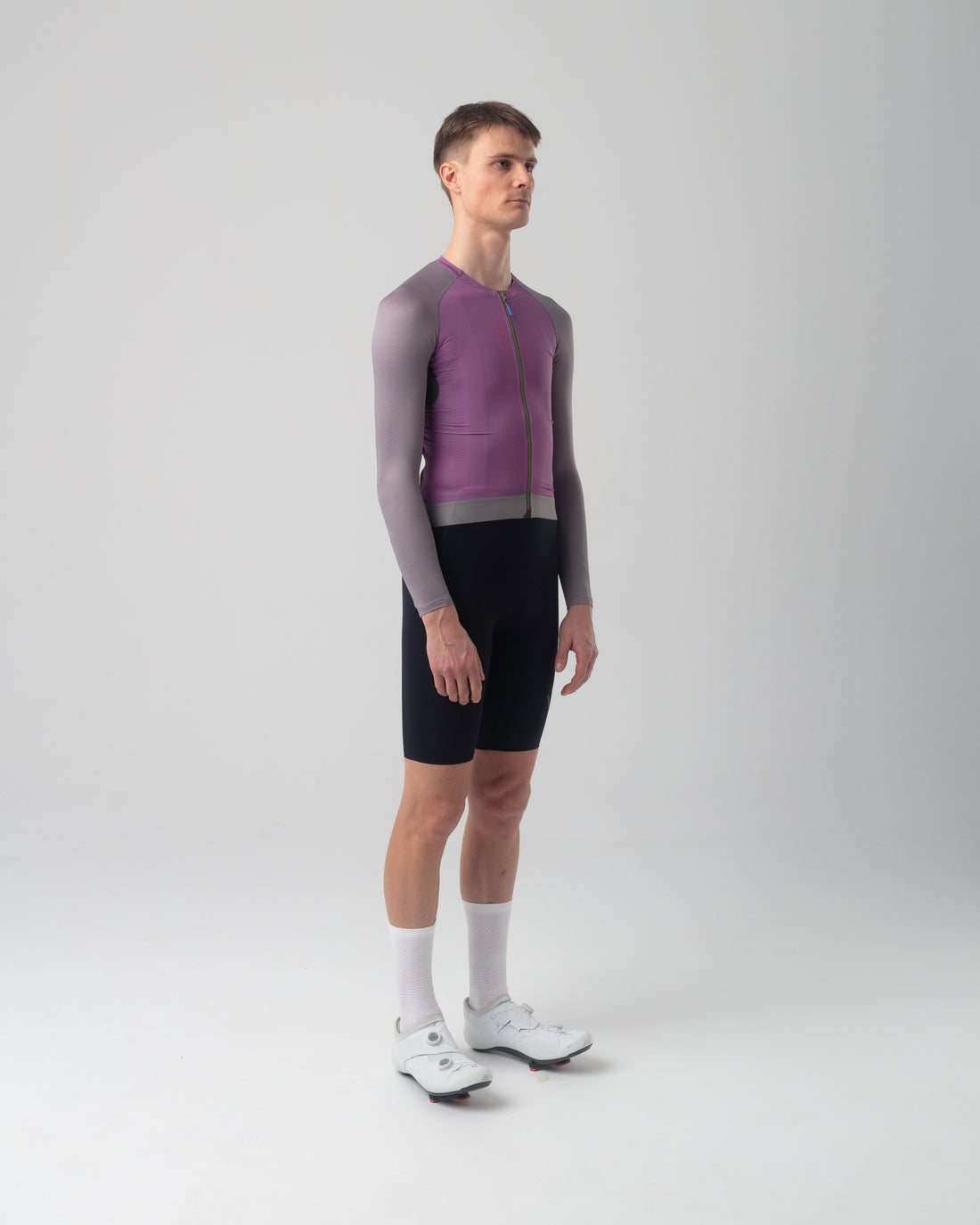 Isadore Alternative Ultralight Long Sleeve Jersey Radtrikot langarm Amethyst