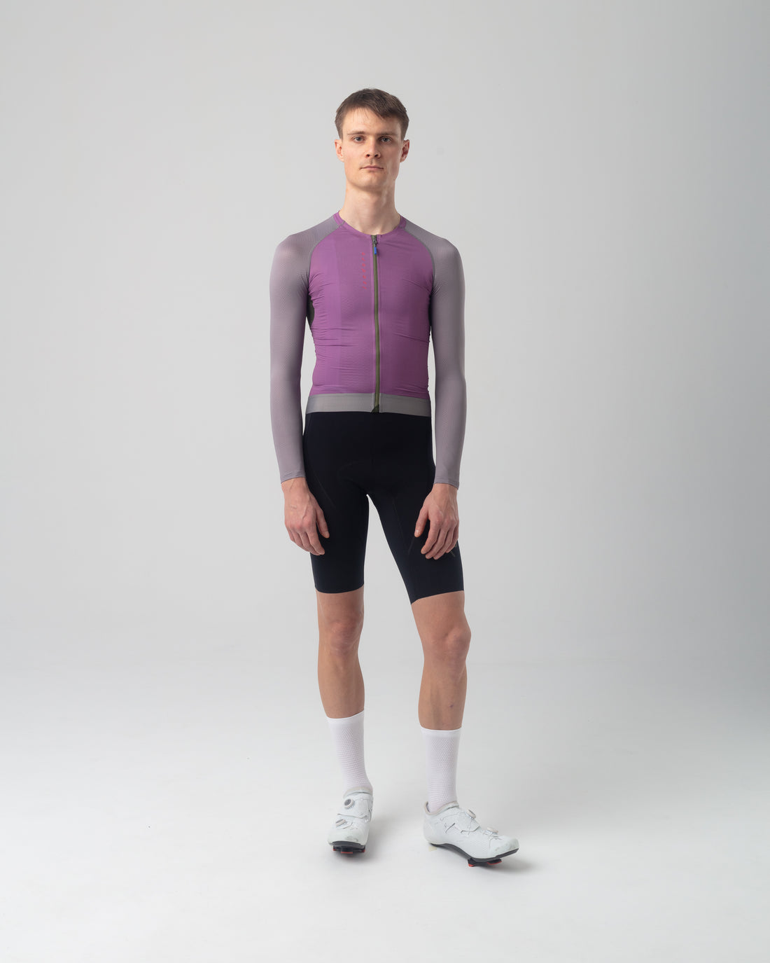 Isadore Alternative Ultralight Long Sleeve Jersey Radtrikot langarm Amethyst