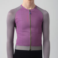 Isadore Alternative Ultralight Long Sleeve Jersey Radtrikot langarm Amethyst