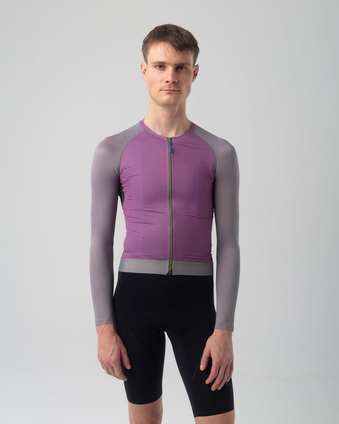 Isadore Alternative Ultralight Long Sleeve Jersey Radtrikot langarm Amethyst