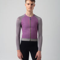 Isadore Alternative Ultralight Long Sleeve Jersey Radtrikot langarm Amethyst