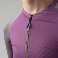 Isadore Alternative Ultralight Long Sleeve Jersey Radtrikot langarm Amethyst