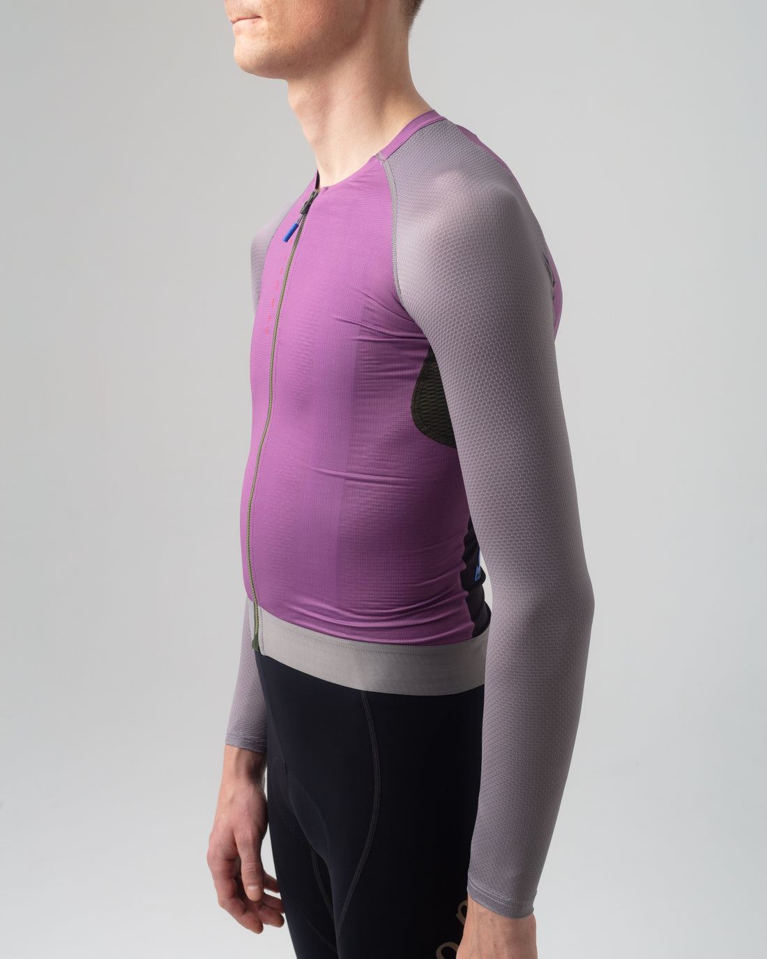 Isadore Alternative Ultralight Long Sleeve Jersey Radtrikot langarm Amethyst