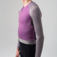 Isadore Alternative Ultralight Long Sleeve Jersey Radtrikot langarm Amethyst