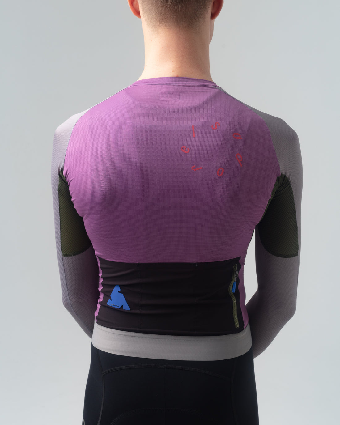 Isadore Alternative Ultralight Long Sleeve Jersey Radtrikot langarm Amethyst