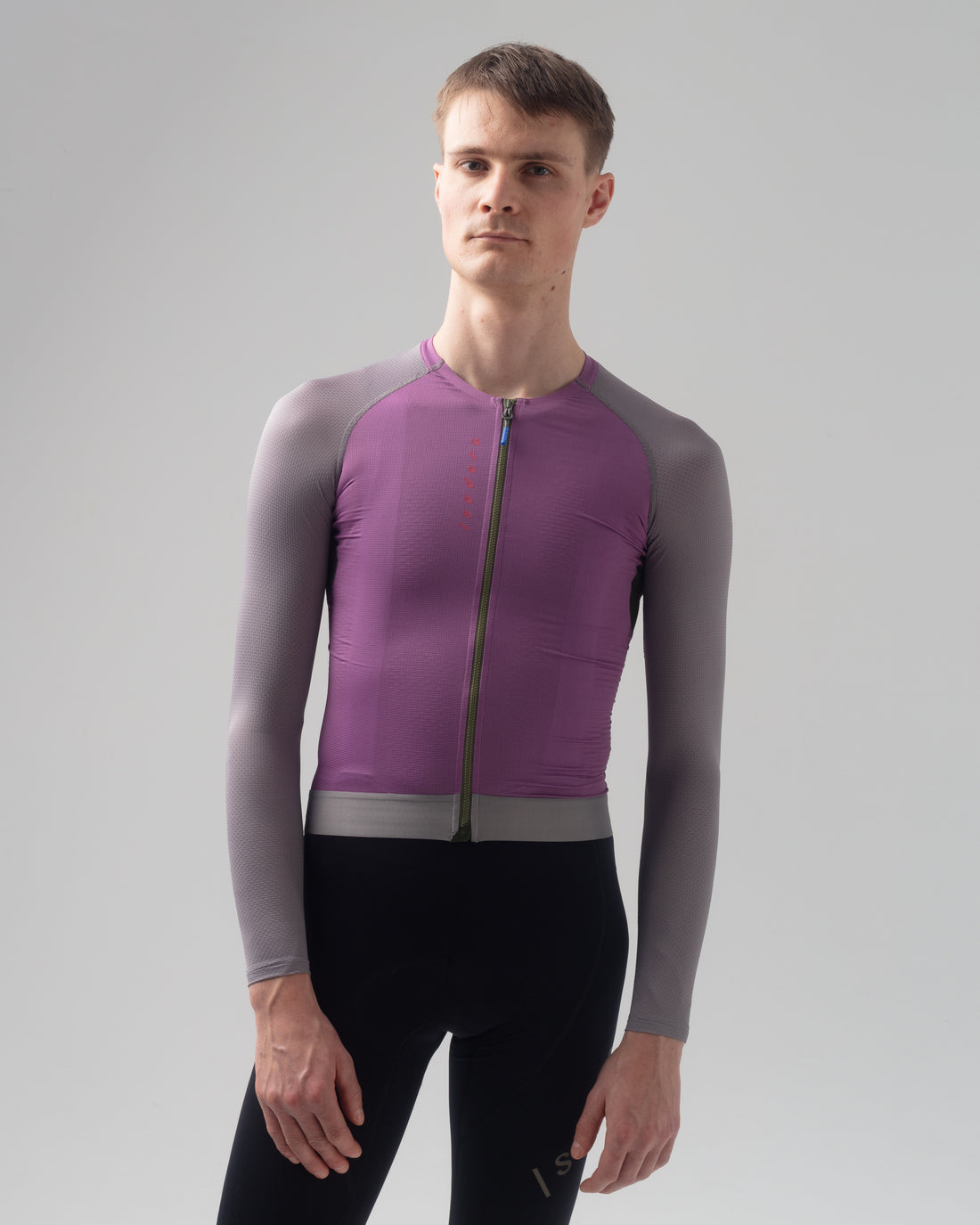 Isadore Alternative Ultralight Long Sleeve Jersey Radtrikot langarm Amethyst