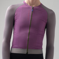 Isadore Alternative Ultralight Long Sleeve Jersey Radtrikot langarm Amethyst