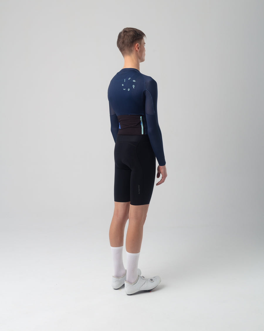 Isadore Alternative Ultralight Long Sleeve Jersey Radtrikot langarm Night Sky