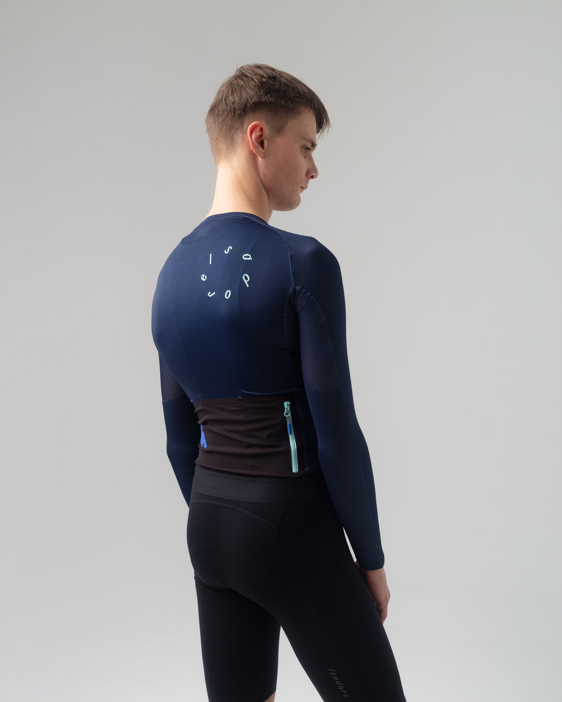 Isadore Alternative Ultralight Long Sleeve Jersey Radtrikot langarm Night Sky