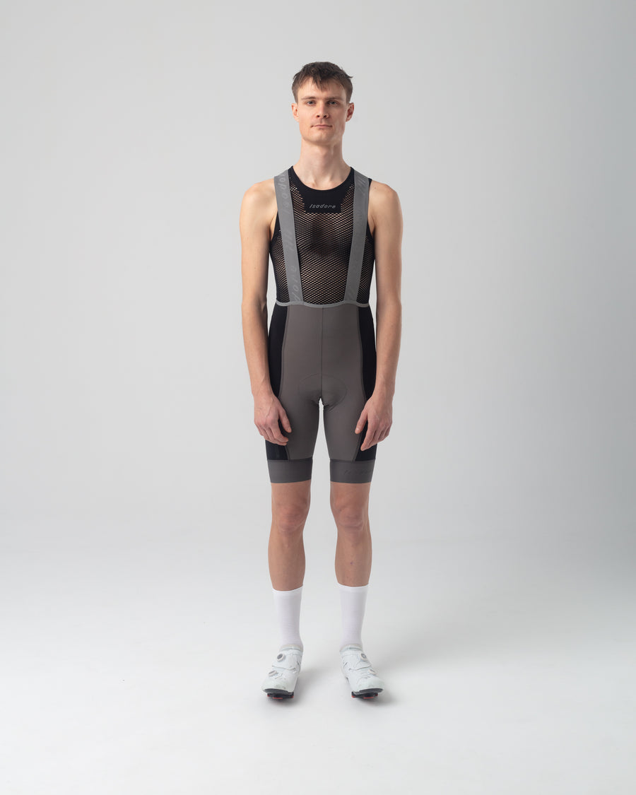 Isadore Distance Cargo Wool Bib Shorts Trägerhose Dark Gull Gray