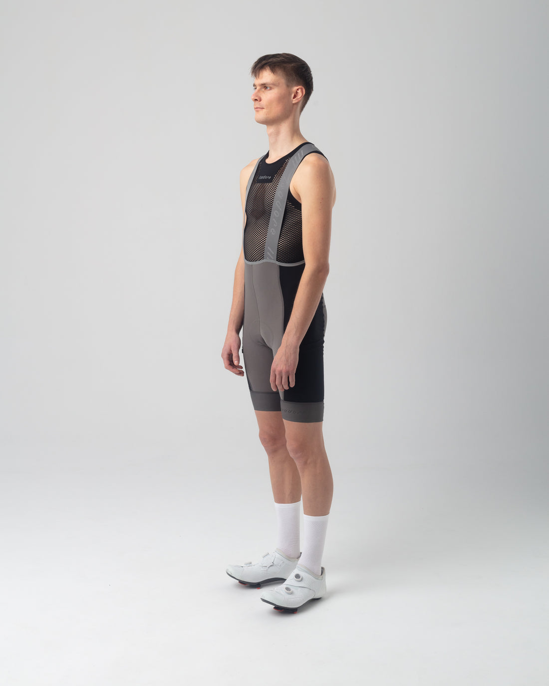 Isadore Distance Cargo Wool Bib Shorts Trägerhose Dark Gull Gray