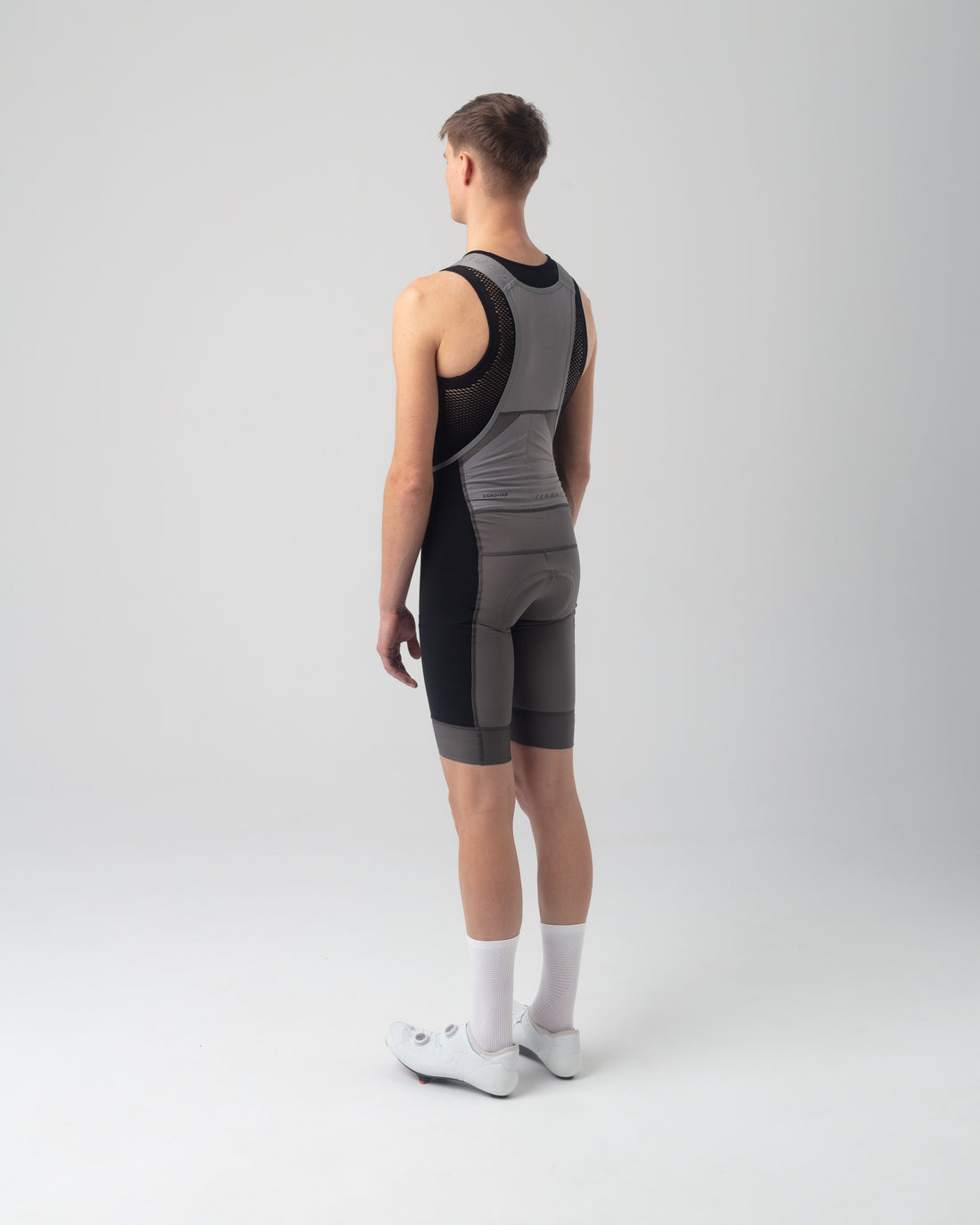 Isadore Distance Cargo Wool Bib Shorts Trägerhose Dark Gull Gray