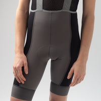 Isadore Distance Cargo Wool Bib Shorts Trägerhose Dark Gull Gray