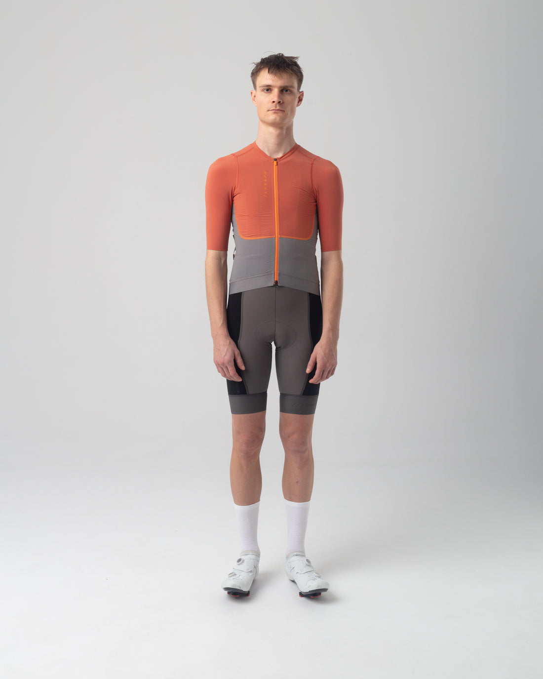 Isadore Distance Performance Wool Jersey Radtrikot Mango