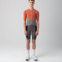 Isadore Distance Performance Wool Jersey Radtrikot Mango