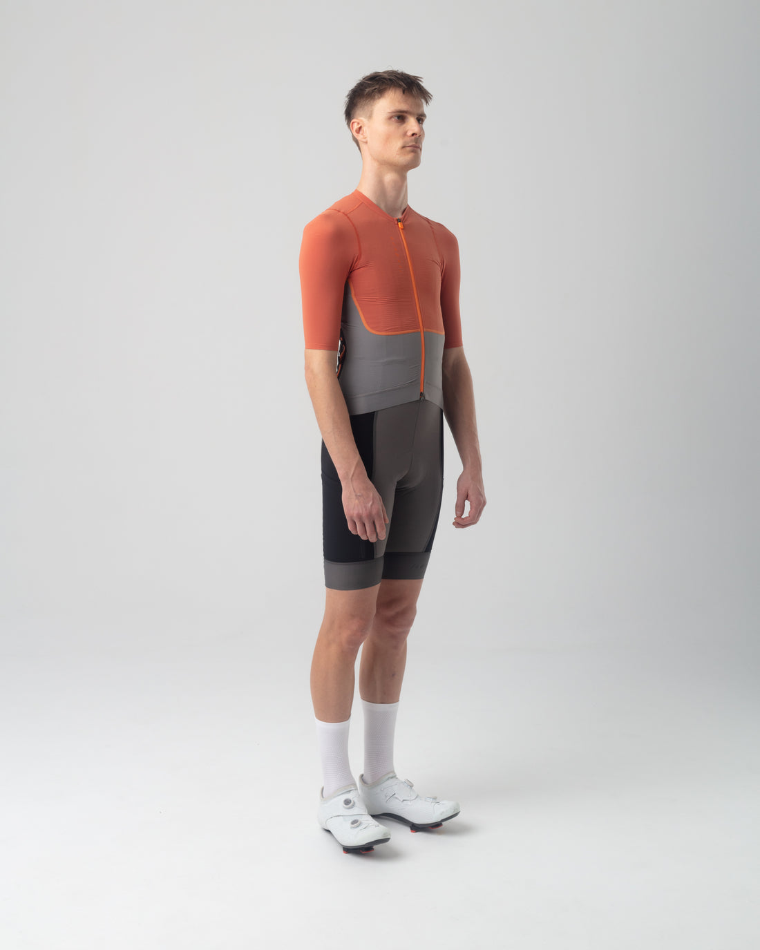 Isadore Distance Performance Wool Jersey Radtrikot Mango